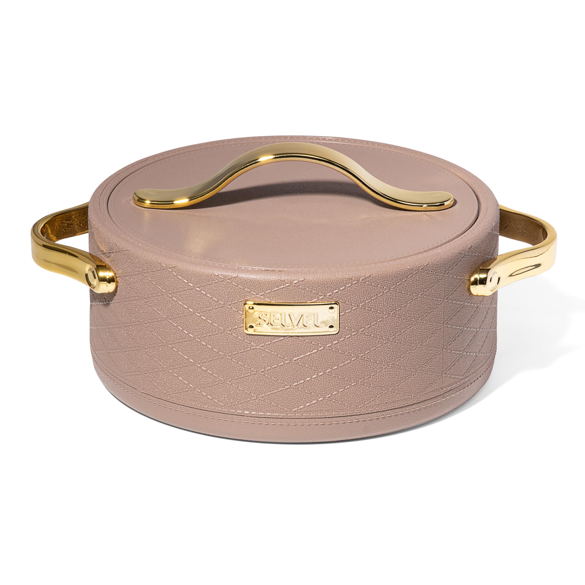 SELVEL Leatherite Insulated Casserole 1700 ML, Brown | Stainless Steel Inner Body, PU Foam Insulation, Twist Lock Lid, Keeps Food Warm for Hours-picture-14