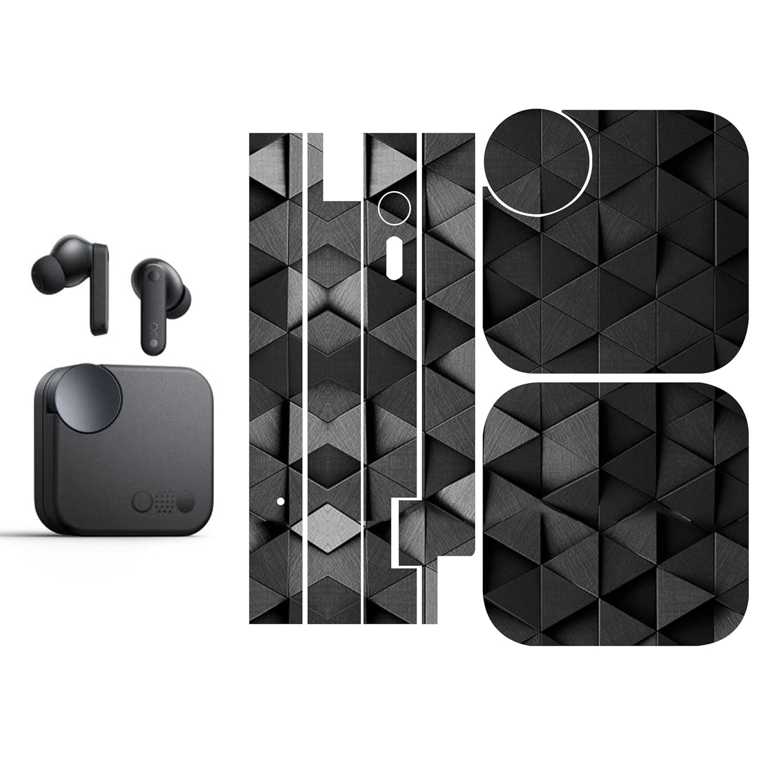 90stethix – Pre-Cut Audio Buds Skin Sticker Wrap – Compatible for CMF by Nothing Buds (Coverage – Charging Case)(Design-162) 90stethix – Pre-Cut Audio Buds Skin Sticker Wrap – Compatible for CMF by Nothing Buds (Coverage – Charging Case)(Design-162)