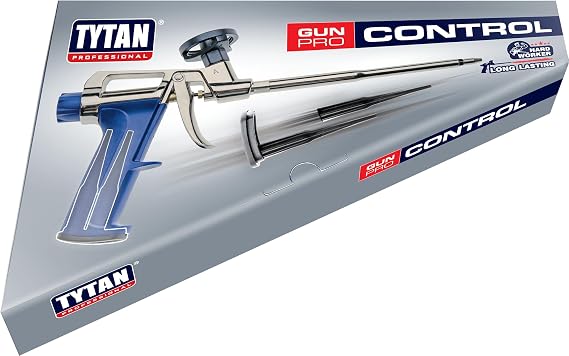 Pro Control Gun Foam Spray Applicator Gun, PU Insulating Foam Applicator Gun for Precise Dispensing, Heavy-Duty Professional Foam Gun for Construction and Home Improvement