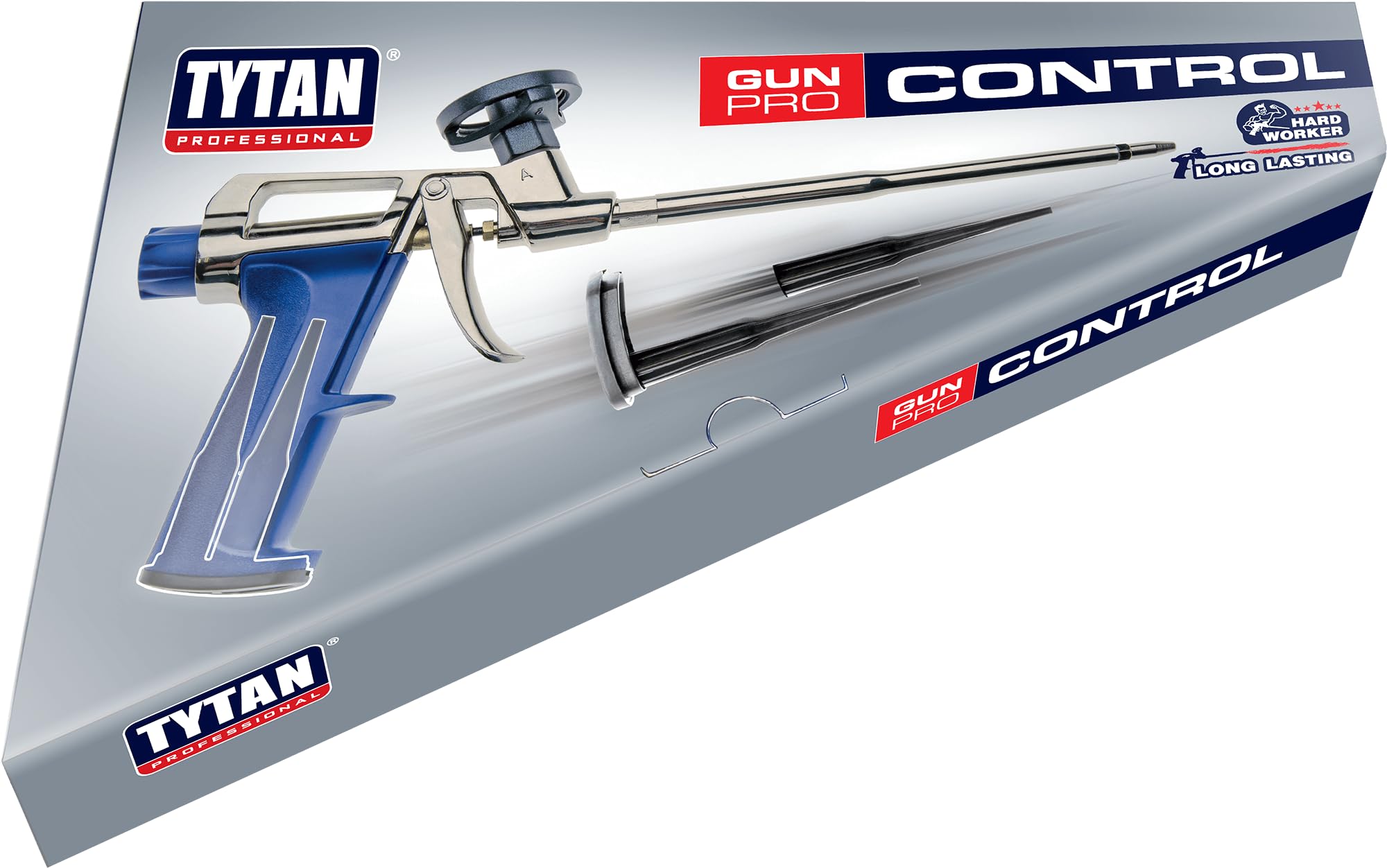 Pro Control Gun Foam Spray Applicator Gun, PU Insulating Foam Applicator Gun for Precise Dispensing, Heavy-Duty Professional Foam Gun for Construction and Home Improvement