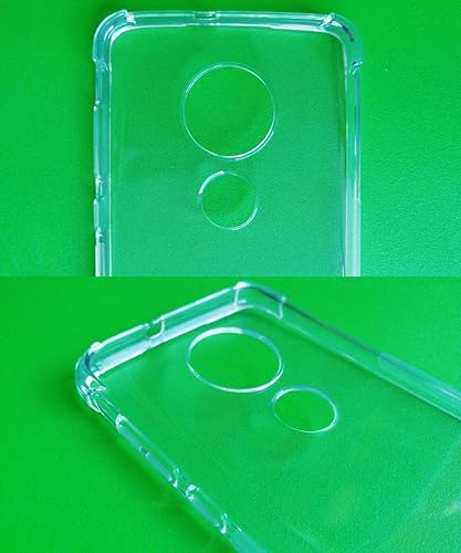 Miniatura 4 de TIYA Caso para Motorola G7 CasoMoto G7 Plus Clear 6.2 "TPU Cuatro Esquinas Funda Protectora Transparente Suave Funda