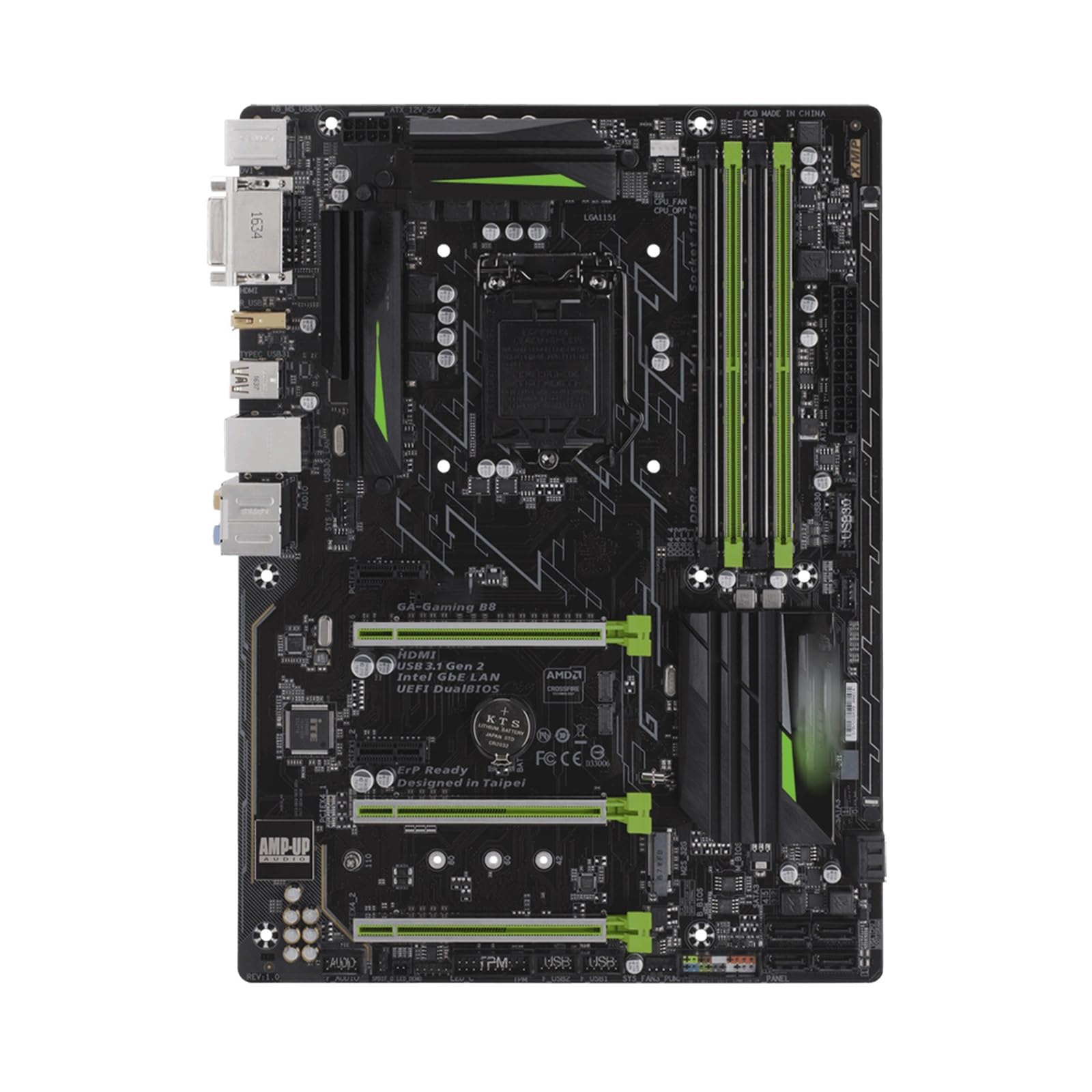 Carte mère La Carte mère Fit for GIGABYTE GA-Gaming B8 Prend en Charge Les processeurs Intel Core de 6e et 7e génération.