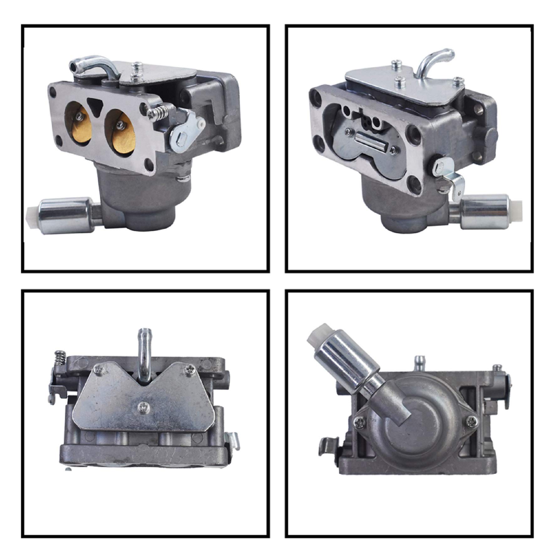 Carburatore per tosaerba con elettrovalvola 799230 Ricambio per John Deere L111 L118 L120 LA120 LA130 LA135 LA140 LA145 LA150 Briggs Stratton 791230 799230 699709 499804