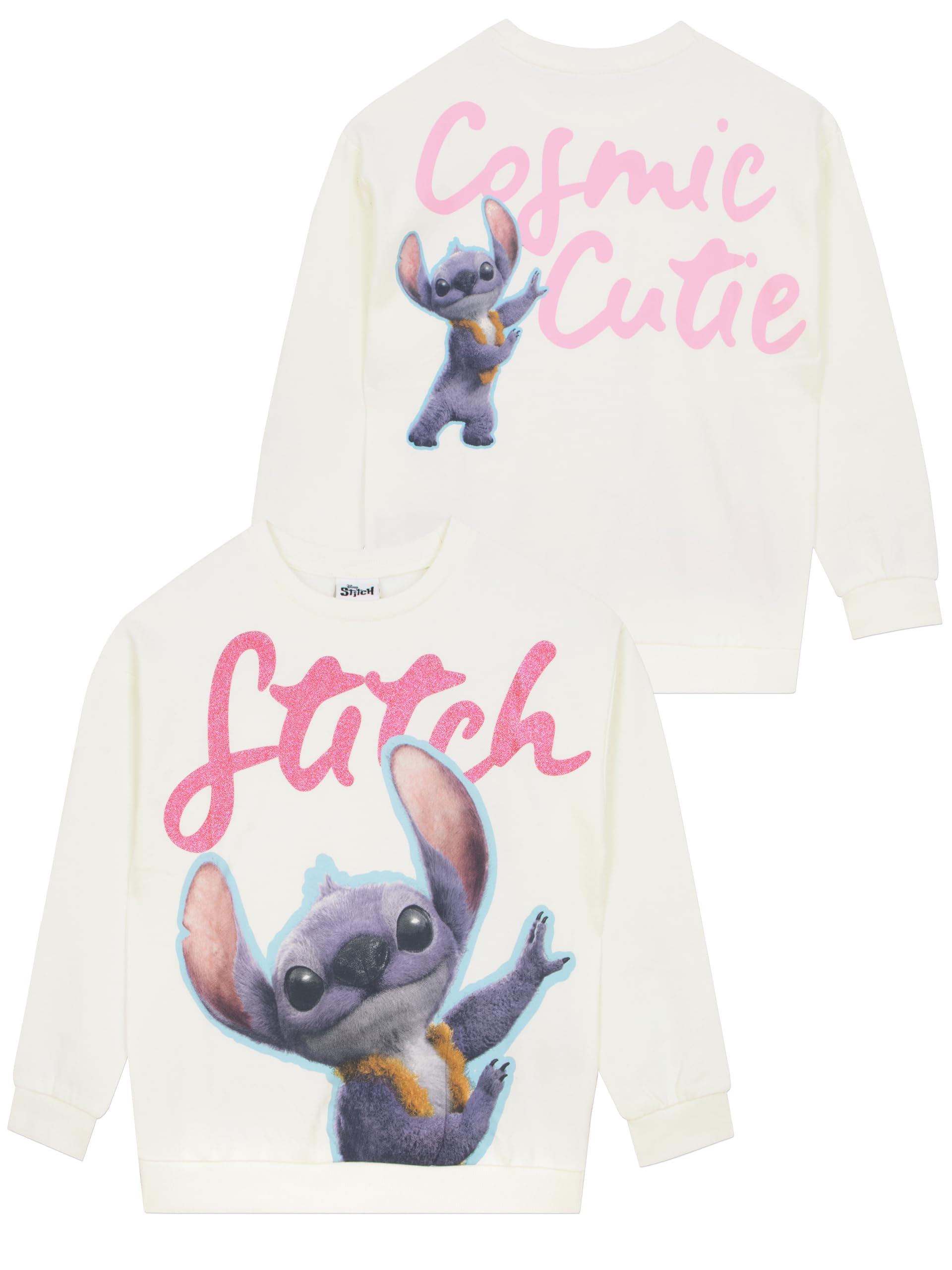 Disney Lilo Und Stitch Pullover Mädchen, Stitch Kleidung, Baumwolle Sweatshirt Kinder Mädchen, Langarm Pullover Kinder