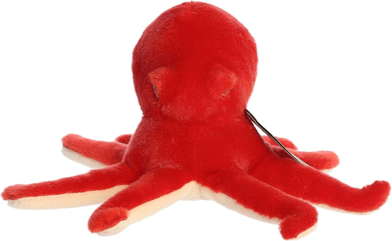 Aurora® Responsibly Made Eco Nation™ Eco Softies™ Octopus Stuffed Animal - Ideal for Playtime Adventures - Perfect for Birthdays or Just Because - Red 9.5 Inches