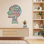 CVANU Success Solution Creative Design Typography Vinyl Wall Sticker for Wall Decoration Size(18inch X 23.8inch)_Multicolor_cv5