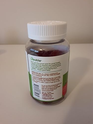 Miniatura 6 de Lifeable Paquete de gomitas de hoja de moringa + colágeno y vitamina C, gran sabor, suplemento vitamínico, sin gluten, sin OMG, gomita masticable