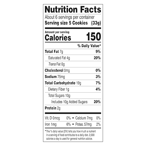 Miniatura 7 de Newman's Own Galletas con chispas de chocolate, 7 onzas (paquete de 6)