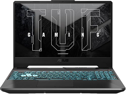 ASUS TUF A15 Gaming Laptop - 15.6" 144Hz Full HD Display, GeForce RTX 3050, AMD Ryzen 7 7435HS, 8GB DDR5 RAM, 512GB PCIe SSD, Wi-Fi 6, Windows 11 - 1