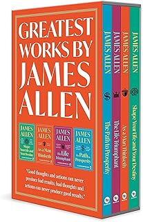 Greatest Works by James Allen (Set of 4 Books) - As a Man Thinketh; The Path to Prosperity; Shape Your Life And Your Desti Price In India