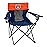 Logo Brands NCAA Auburn Tigers Elite Portable Chair - Premium Outdoor Chair with Cup Holder, Powder-Coated Steel Frame, Lightweight and Portable for Tailgating,and Sporting Events