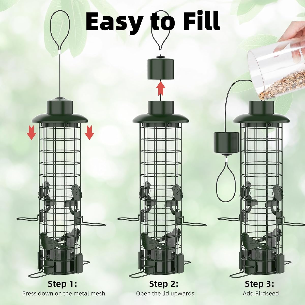 Natural Grassland Bird & Pollinator Feeder - Large Bundle view 3