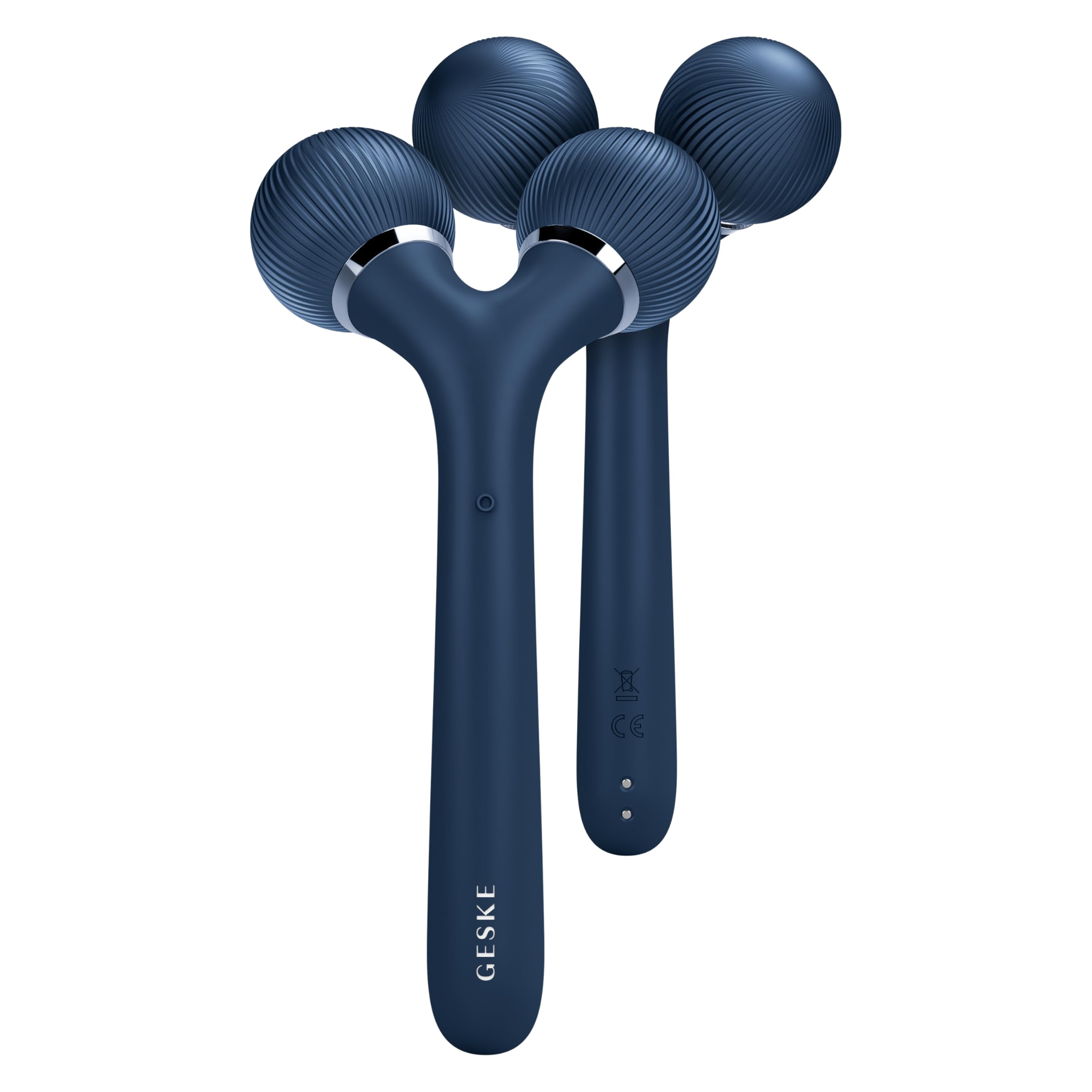 GESKE | SmartAppGuided™ Sonic Facial & Body Roller | 4 in 1 | Derma Roller | Dispositivo per viso e corpo | Roller viso professionale | Rassoda e definisce corpo e viso