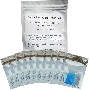 Electrode Gel Pads for Snore Stopping Watch Anti-Snoring Wristbands 10 Pairs Pack