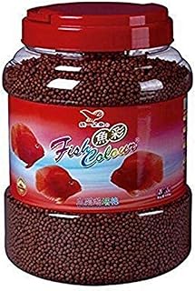 Uni-President Fish Color Enhancing Red Parrot And Cichlid Fish Feed Food (Medium 1088-Gram)