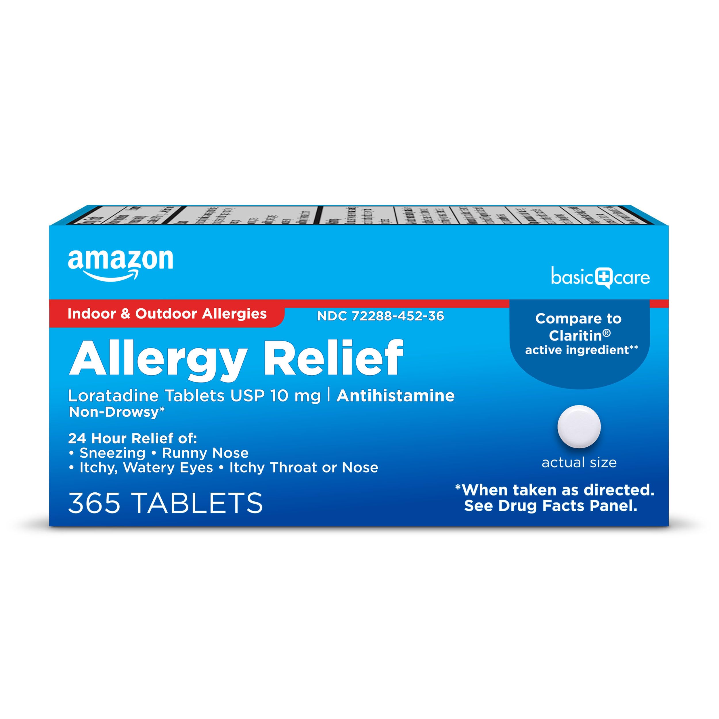 Amazon Basic Care Loratadine Tablets