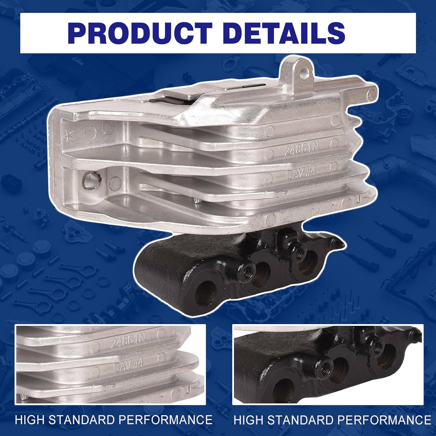 Engine Motor Mount Trans Mount kit fit for 2011-2018 Dodge Journey L4 2.4L at for Dodge Avenger 2012-2014 Replace A5686, A5687, A5754 3PCS Vinsyut