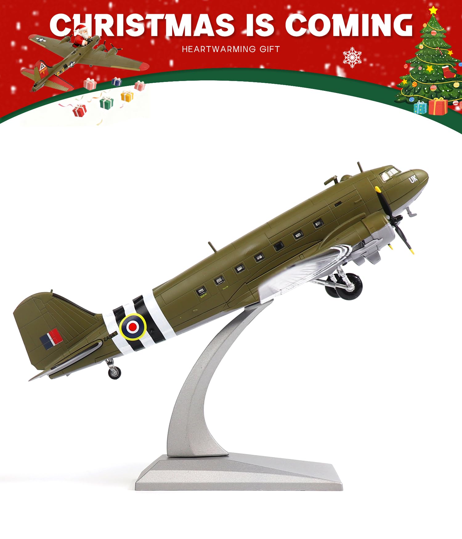 Amazon.co.jp: NUOTIE ダグラス C-47 スカイトレイン1/100 メタルダイ