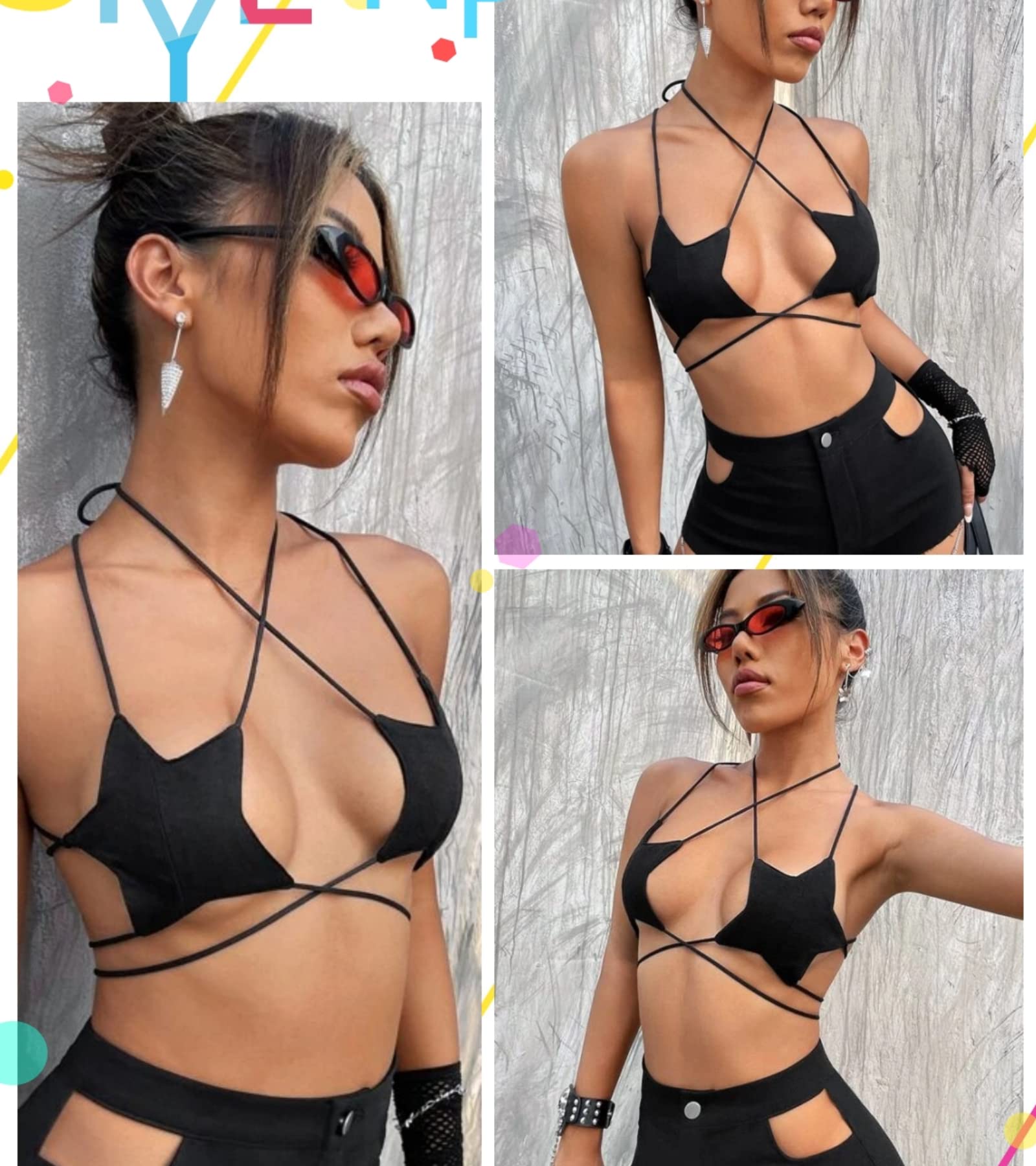 Ella Lust Cami koszula Kobiety 1078a