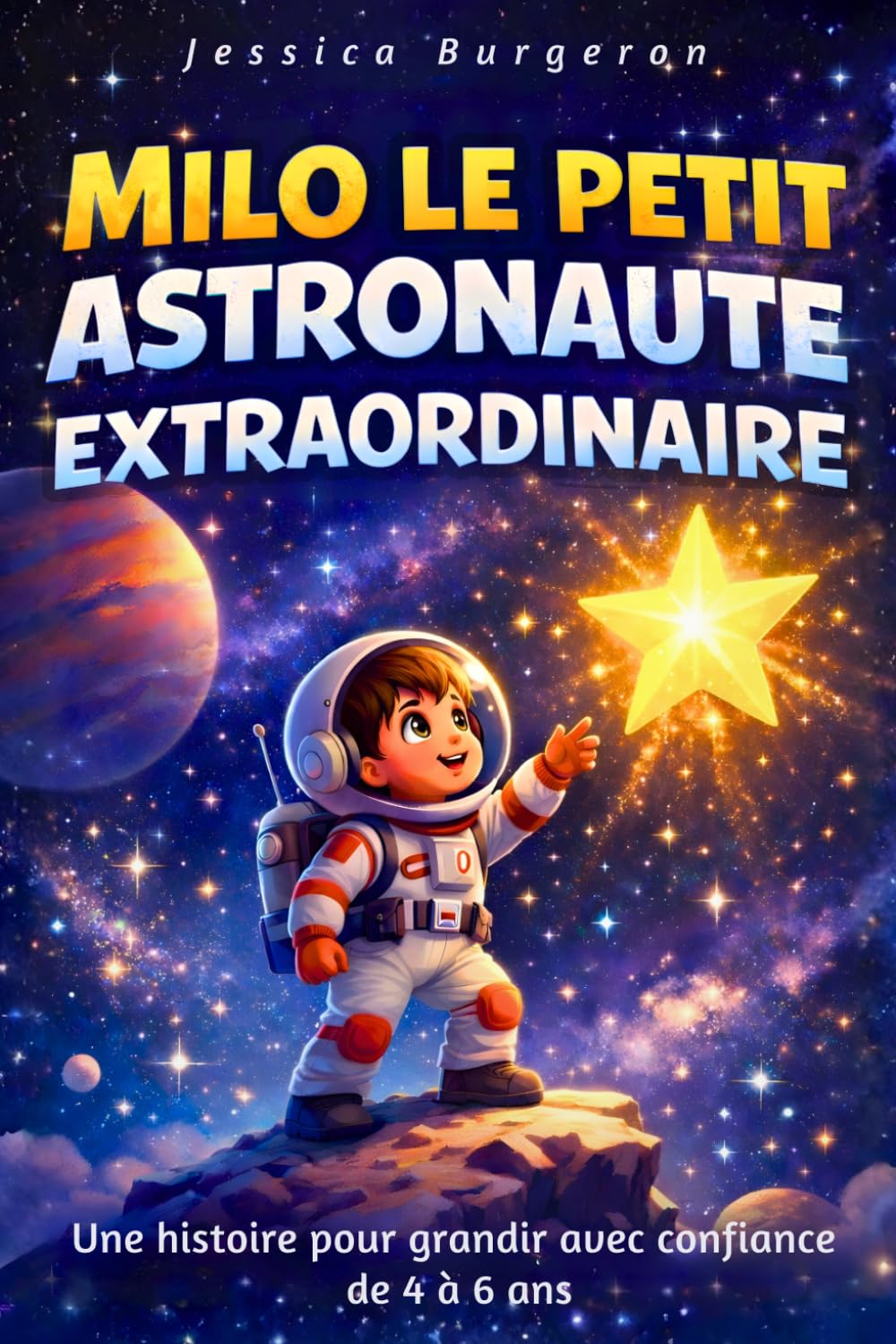 Milo le petit Astronaute Extraordinaire: Une histoire pour les enfants de 4 à 6 ans sur l’espace – Un roman éducatif sur la confiance en soi, les ... le courage, pour les passionnés d’astronomie