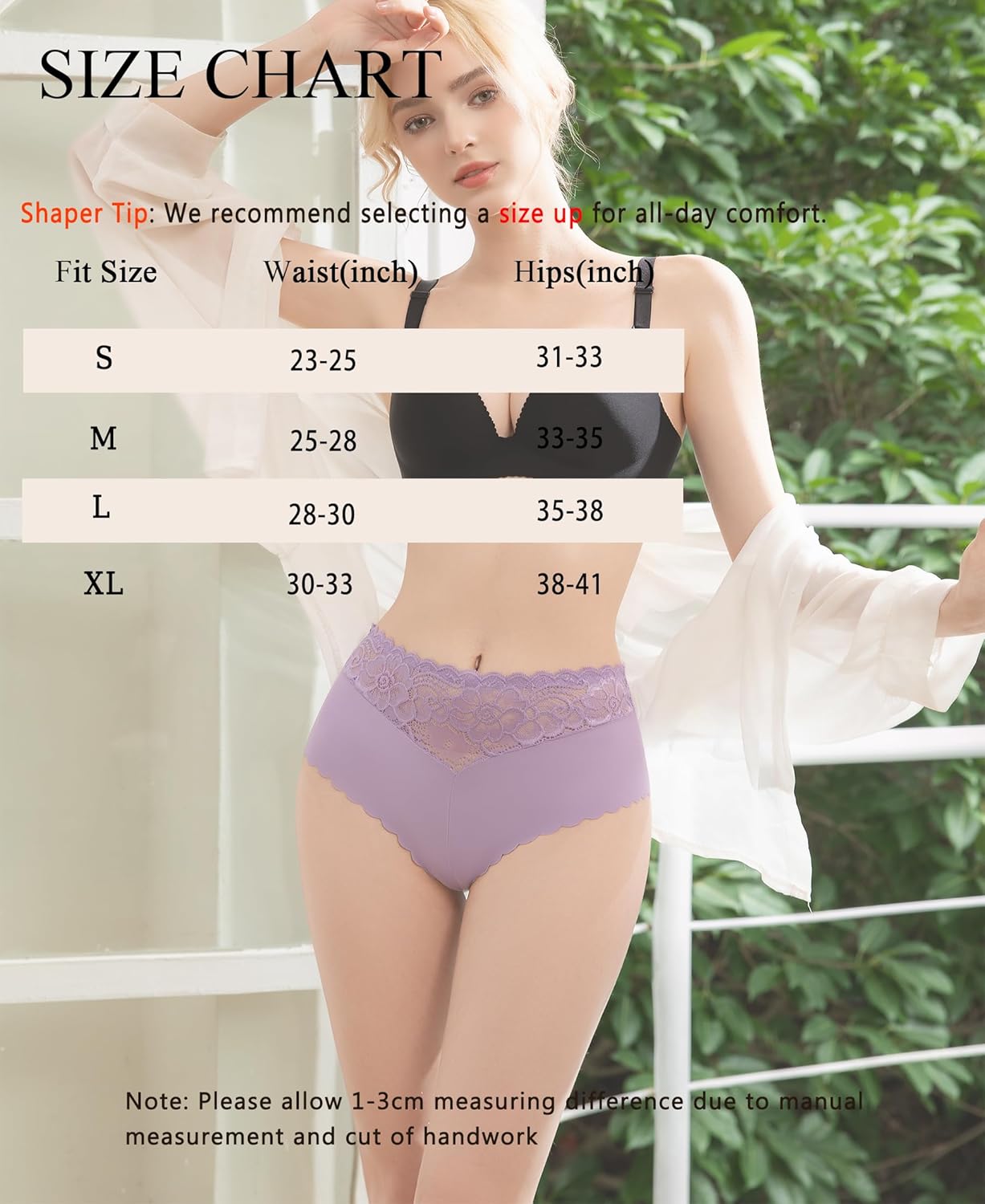 Sexy Underwear for Women Lace Cheeky Panties Breathable Bikini for Ladies 6 Pack - Image 6