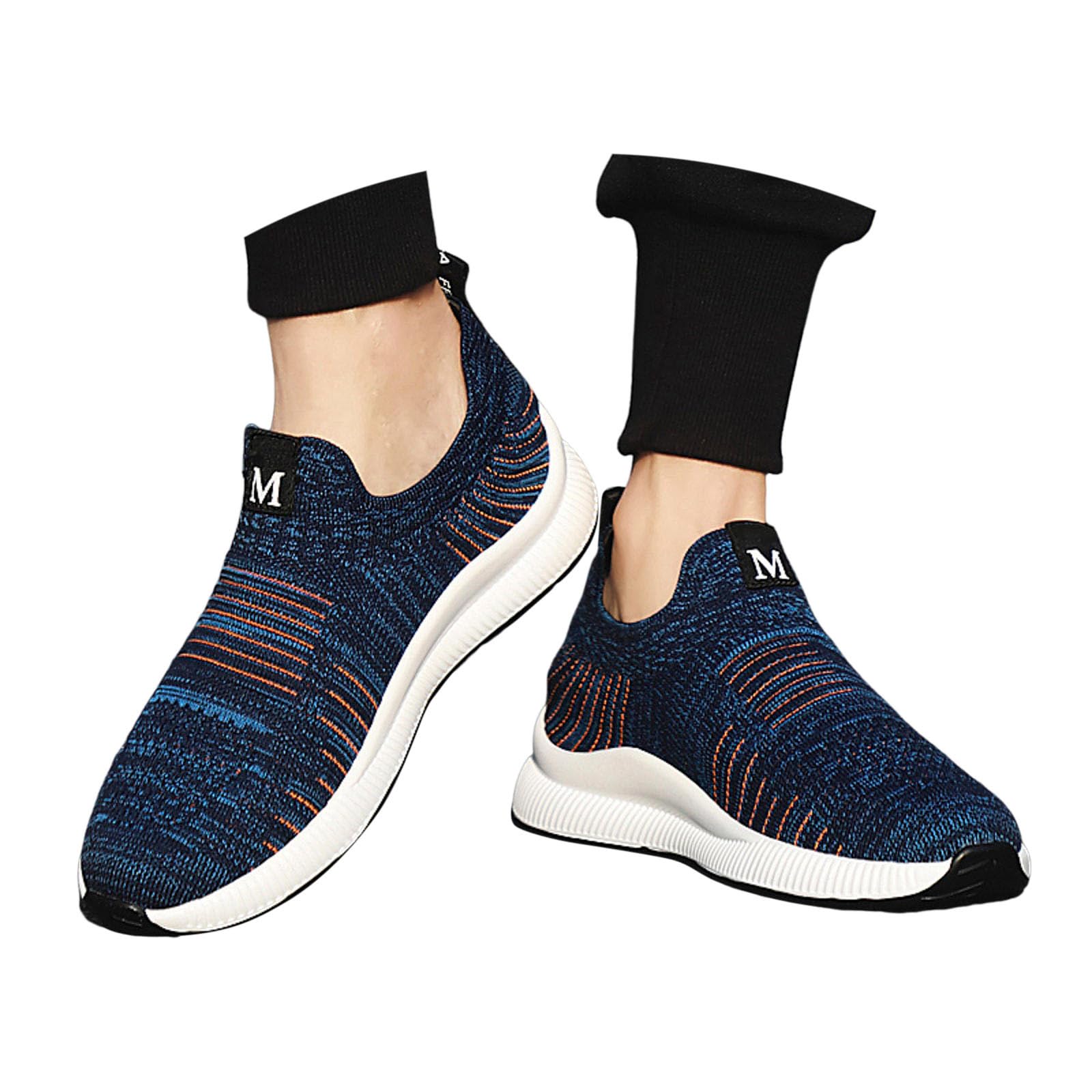 Scarpe da ginnastica da uomo, antiscivolo, durevoli, estive, leggere, da corsa, traspiranti, per camminare, allenamento, palestra