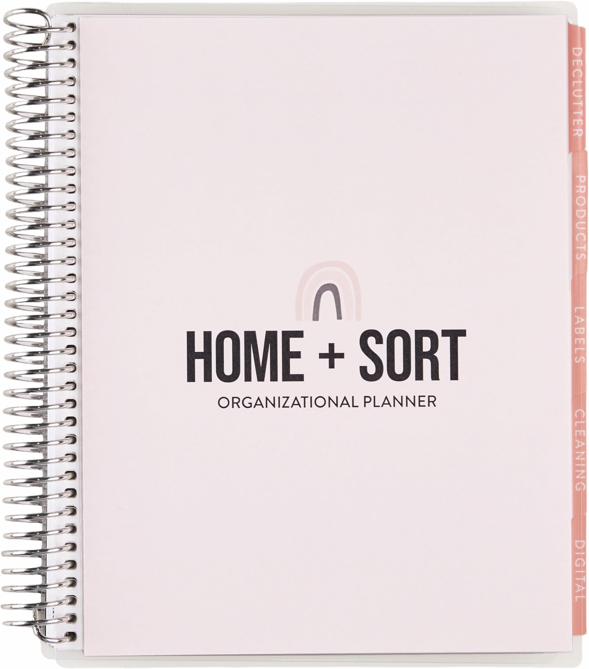 7x9 Home Organization Planner | Learn to Tidy, Organize, & Clean| 124 Pages, 80 lb. Premium Paper, Designed by Erin Condren X Home + Sort