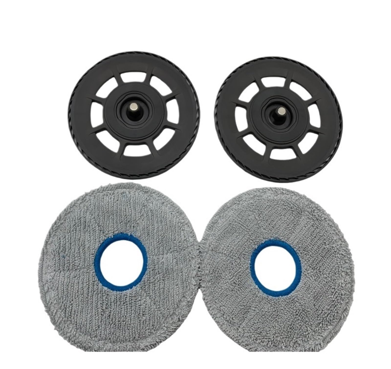 Vrybcndhft 3Pcs Mop Bracket And Mop Cloths，Compatible For Dreame，X50 Ultra/ X50 Pro/ X50 Master/ L50 Pro Ultra Robot Vacuum Cleaner Spare Parts(3Pcs)