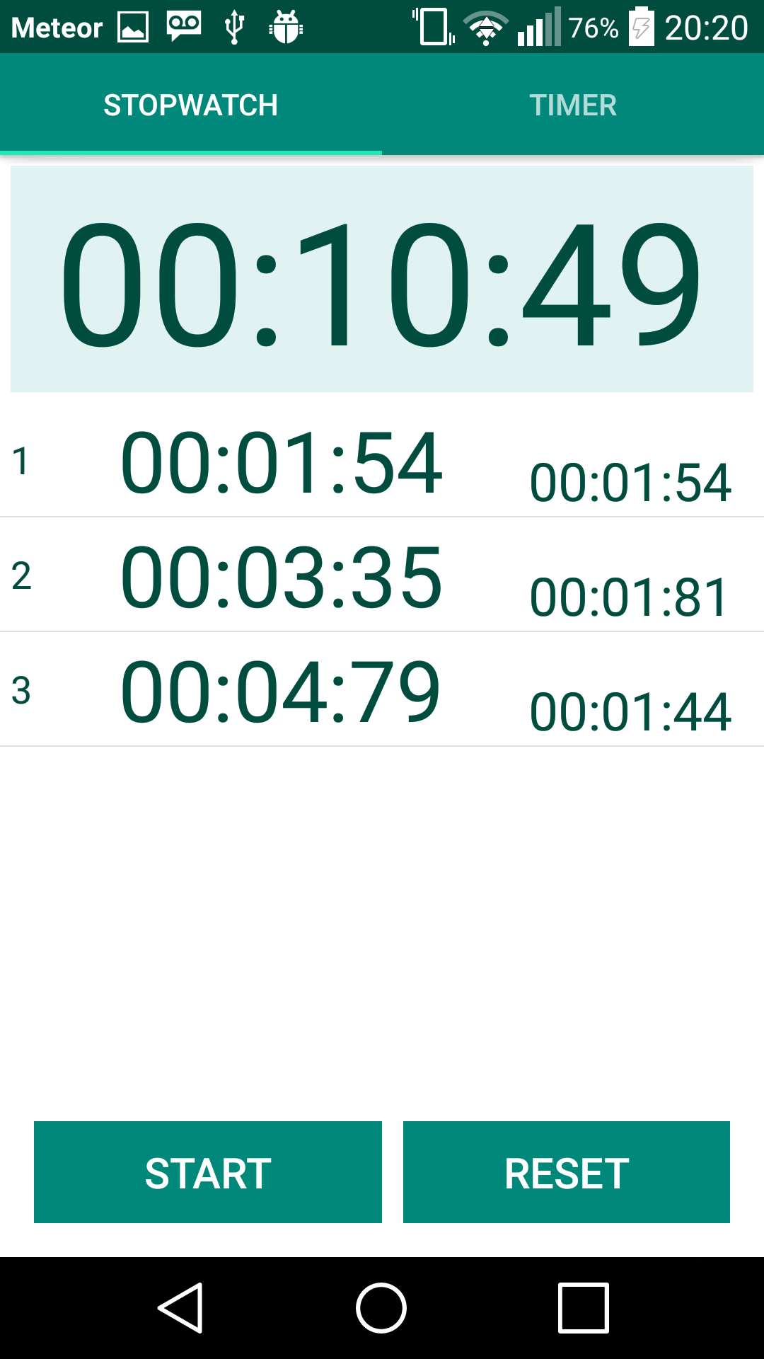 Stopwatch And Timer - App on Amazon Appstore