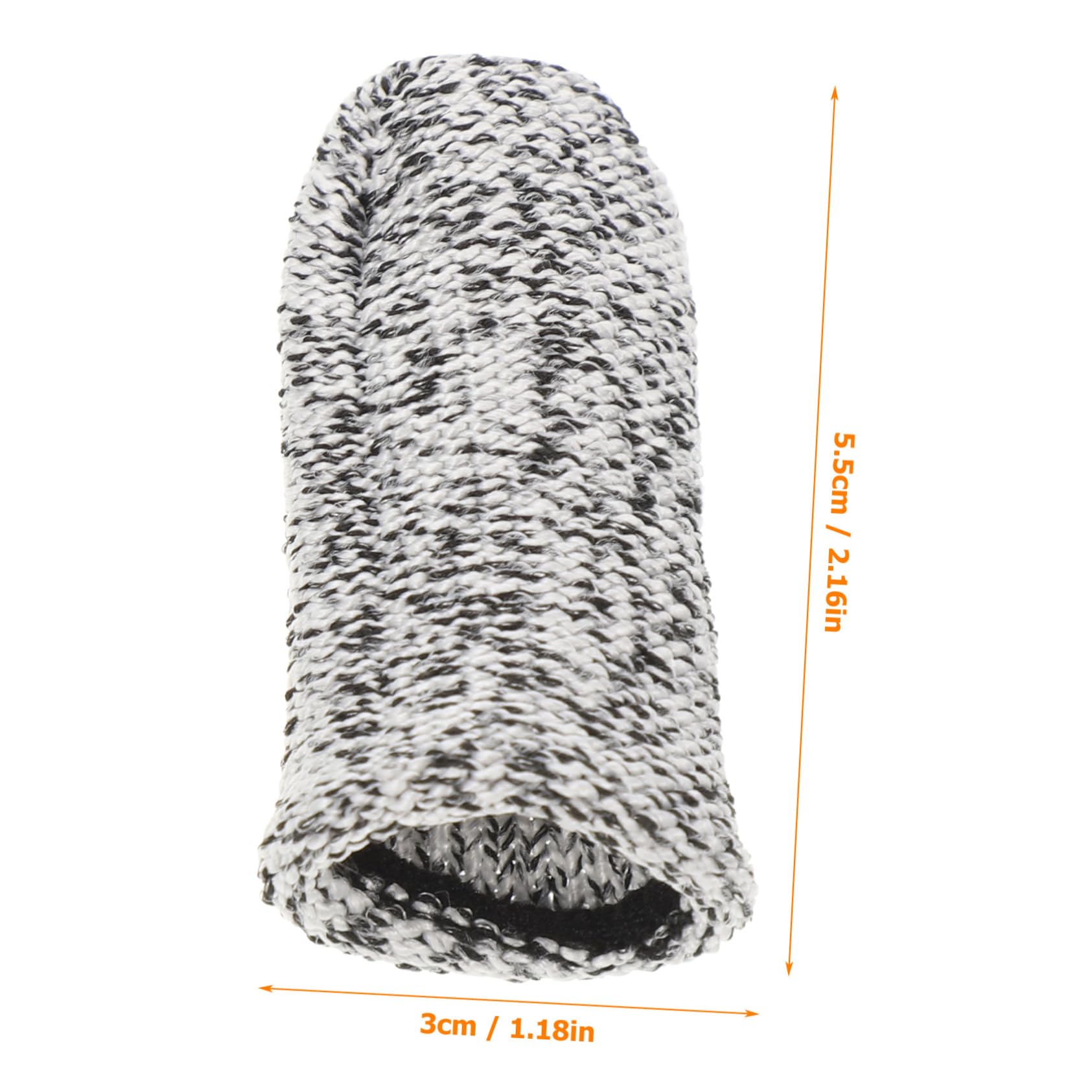 Healeved 2sets Compact Finger Protectors Reusable Neoprene Small Size for Household DIY and Garden Work 20pcs*2