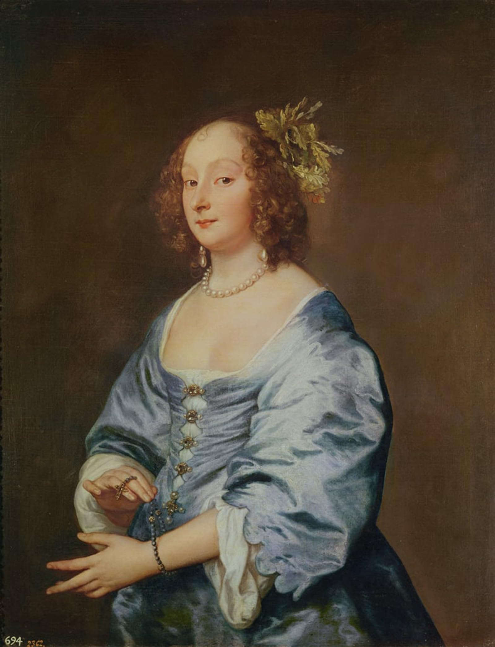 POSTERIIk Famous Animal Posters Vintage Picture Marie Lady Van Dyck by Van Dyck Modern Wall Decor for Home Decor 60x90cm