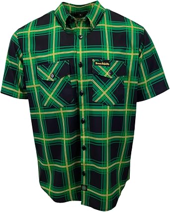 Demons Behind Me The Lucky 2.0 Light-Weight 4-Way Stretch Button Up