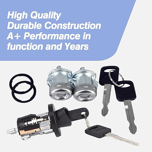 Miniatura 5 de Cilindro de encendido con cerradura de puerta para Ford F150 F250 F350 F450 Super Duty 1998-2005 Excursion 1998-2001 Explorer 1998-2002 Expedition
