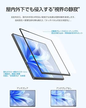 Amazon.co.jp: EVICIV モバイルモニター 16インチ 4K 1200Nits超