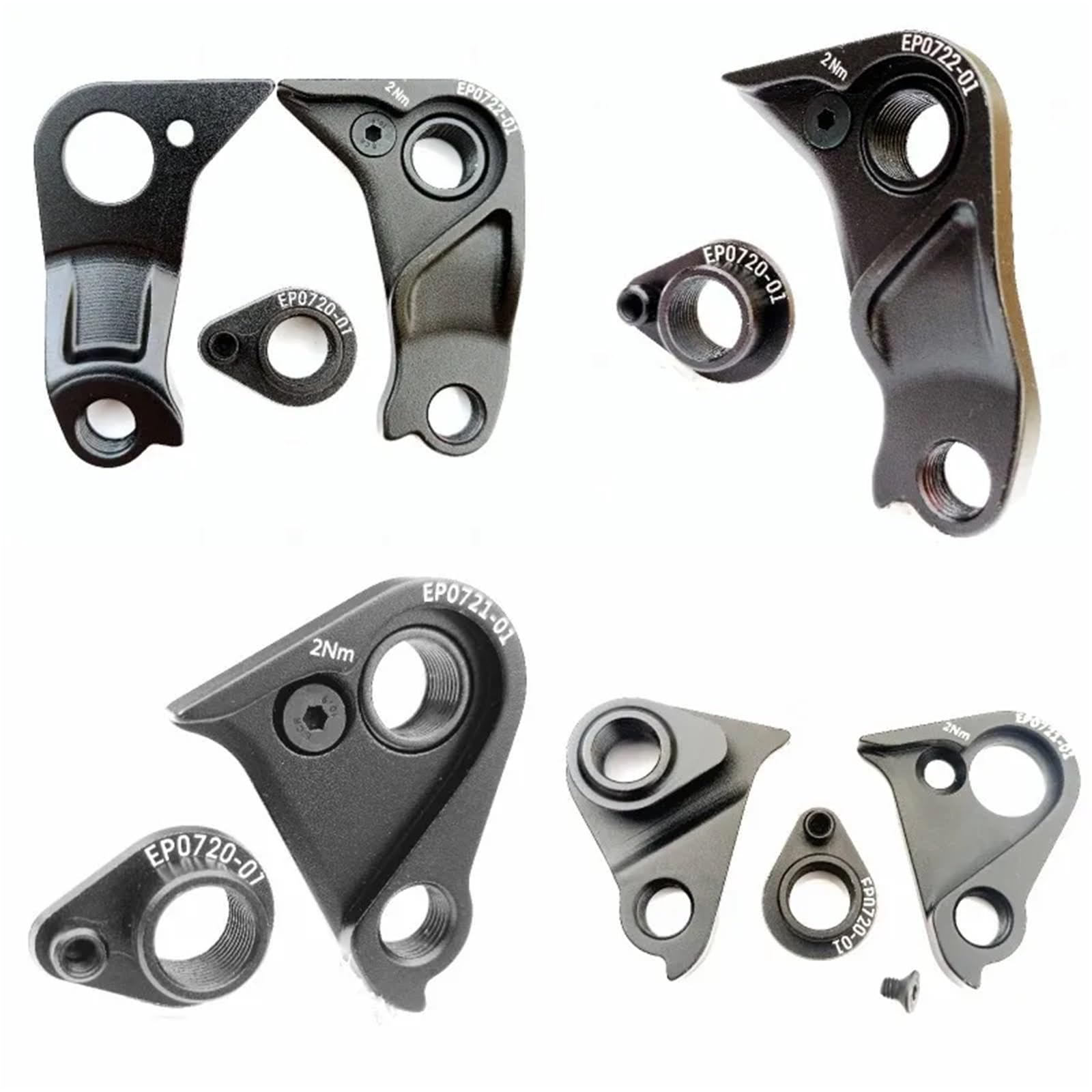 Patte de dérailleur arrière for vélo, 1 pièce, Compatible avec Les modèles C/a/n/y/o/n GP0160-01 EP0721-01 GP0161-01 Lux CF SL SLX T/e/a/m LTD C/o/m/m/u/t/e/r W/M//NP/a/t/h/l/i/t/e