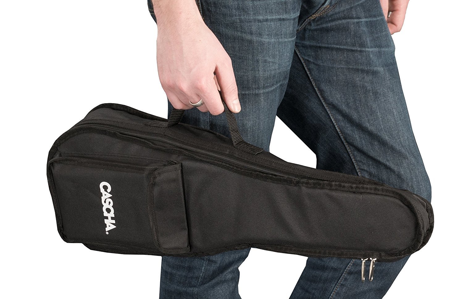 Cascha Tenor Ukulele Set I Ukulele Starter Kit mit 3 Plektren Tasche Stimmgerät & italienischem Lehrbuch I Tenor Ukulele Mahagoni I Kleine Hawaii Gitarre für Anfänger & Fortgeschrittene