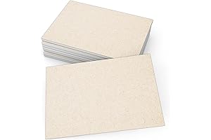 321Done 4x6 Inch Blank Rustic Cards for Crafts and DIY Projects