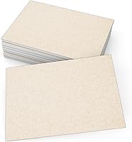 321Done Blank Rustic 4x6 Cards - 50 Thick 14pt Heavy Cardstock, Made in USA for Invites, Notes, Crafts & Art