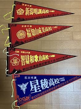 高校野球　過去甲子園出場校ペナント　まとめ売り 高校野球 過去甲子園出場校ペナント まとめ売り