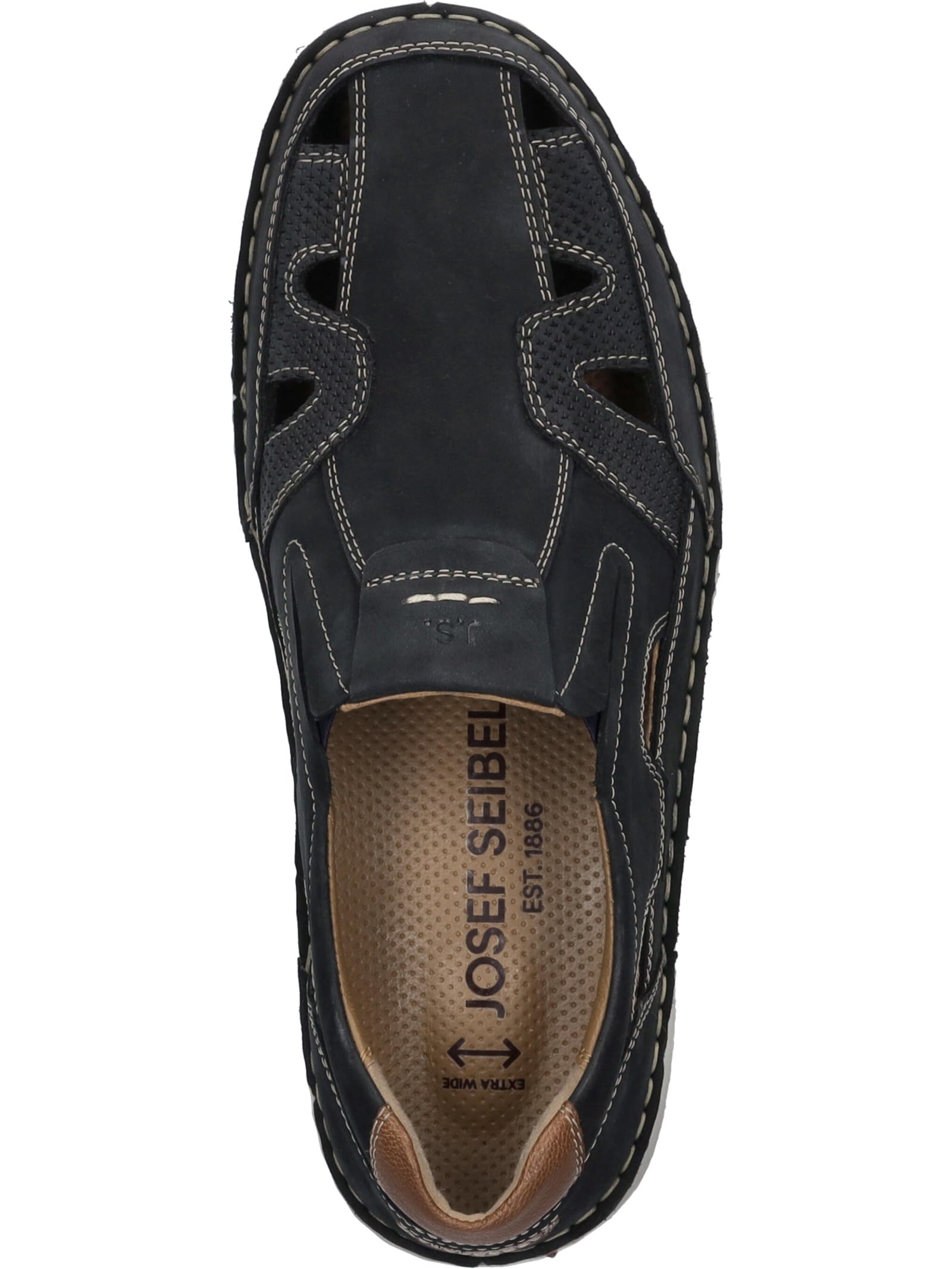 Josef Seibel Herren Slipper Anvers 77,Weite K (Extra weit),Wechselfußbett