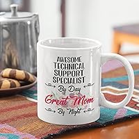 Vista 143 de Mother's Day Gift From Daughter, Son To Mom 11oz, 15oz White Ceramic Mug - Gis Manager