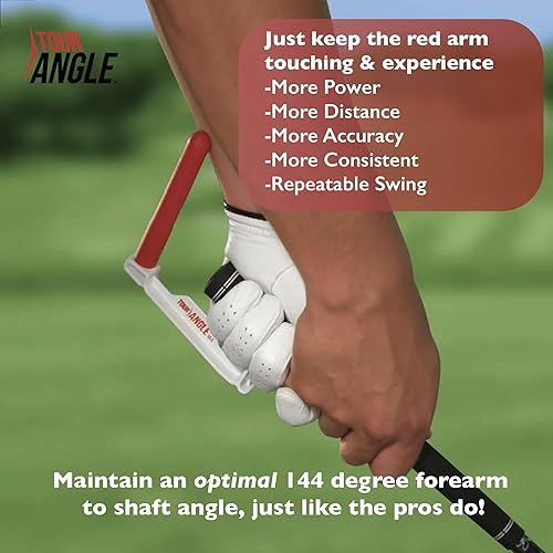 Miniatura 2 de Ayuda de entrenamiento Tour Angle 144 para golf ofrece beneficios en el swing para todos los niveles de habilidad (juego largo y corto)
