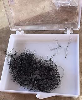 Pestañas 5D prefabricadas a mano (500 abanico...