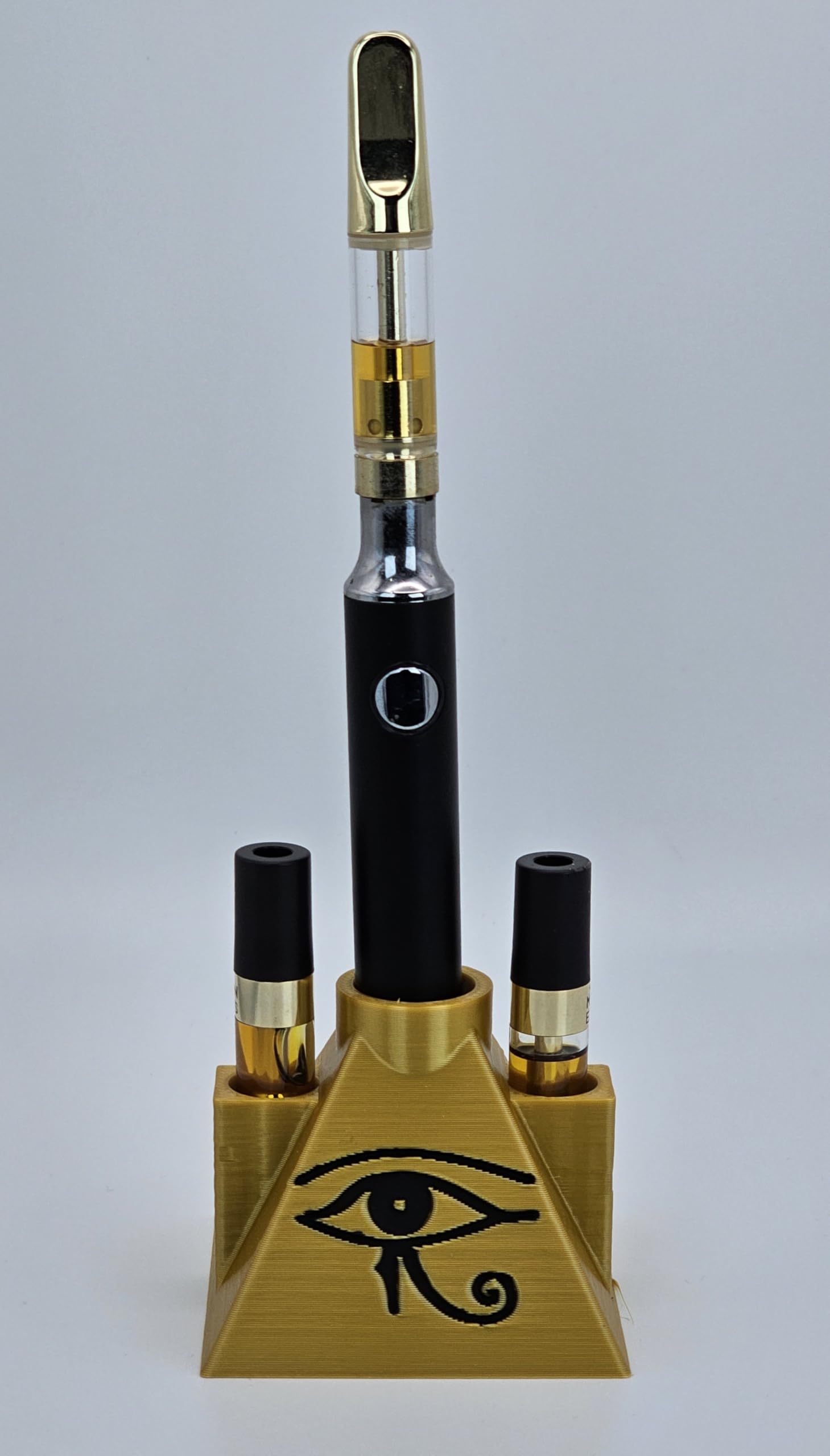 Amazon.com: Egyptian Pyramid Vape Pen Stand (Gold & Black) : Home & Kitchen