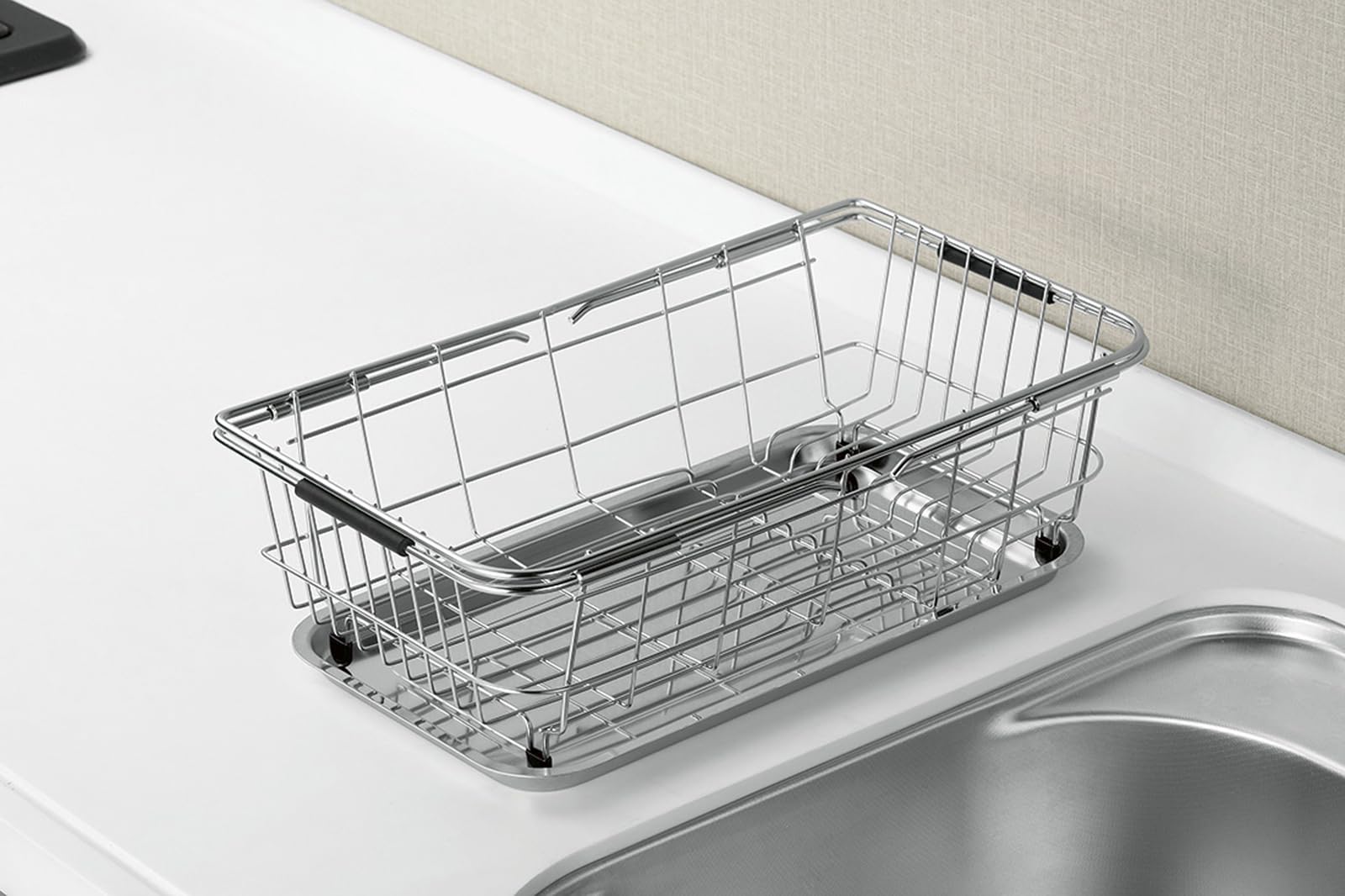 Amazon｜ミネックスメタル(Minexmetal) シンク水切りバスケット