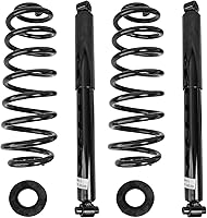 Vista 335 de Detroit Axle - Kit de suspensión delantera de 10 piezas para Chevy Aveo Aveo5 Pontiac G3 Wave 2 Ready Struts Assembly 2 Enlaces de barra