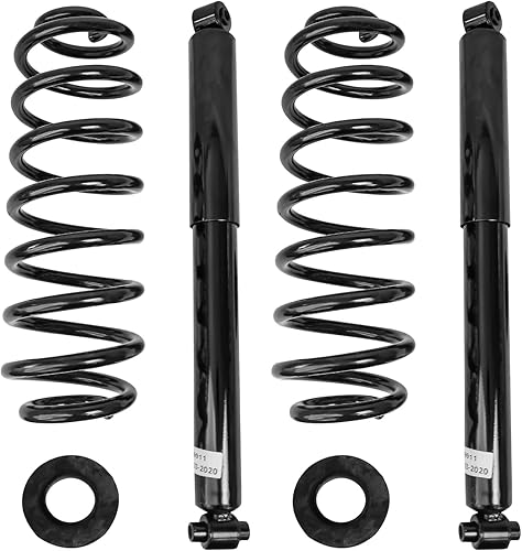 Miniatura 335 de Detroit Axle - Kit de suspensión delantera de 10 piezas para Chevy Aveo Aveo5 Pontiac G3 Wave 2 Ready Struts Assembly 2 Enlaces de barra