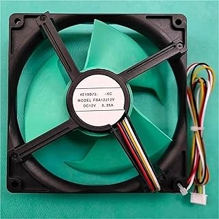 Cooling Fan FBA12J12V Fridge Fan DC12V 0.35A ,Compatible with Panasonic Sharp Refrigerator Cooler Repair Parts