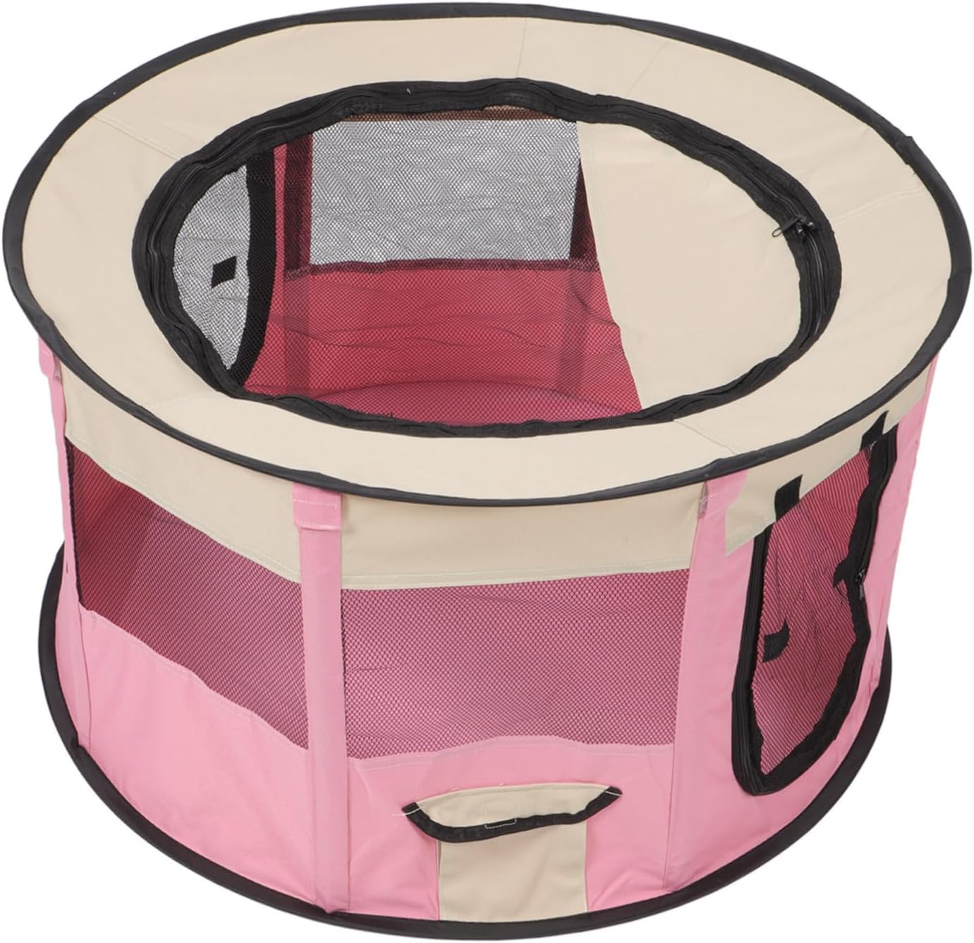 POPETPOP Pet Tent Play Pen for Dogs Indoor Animal Playpen Outdoor Cat Playpen Puppy Play Pen for Indoors Small Dog Foldable Dog Playpen Puppy Playpen Indoor Playpen Folding Iron Wire