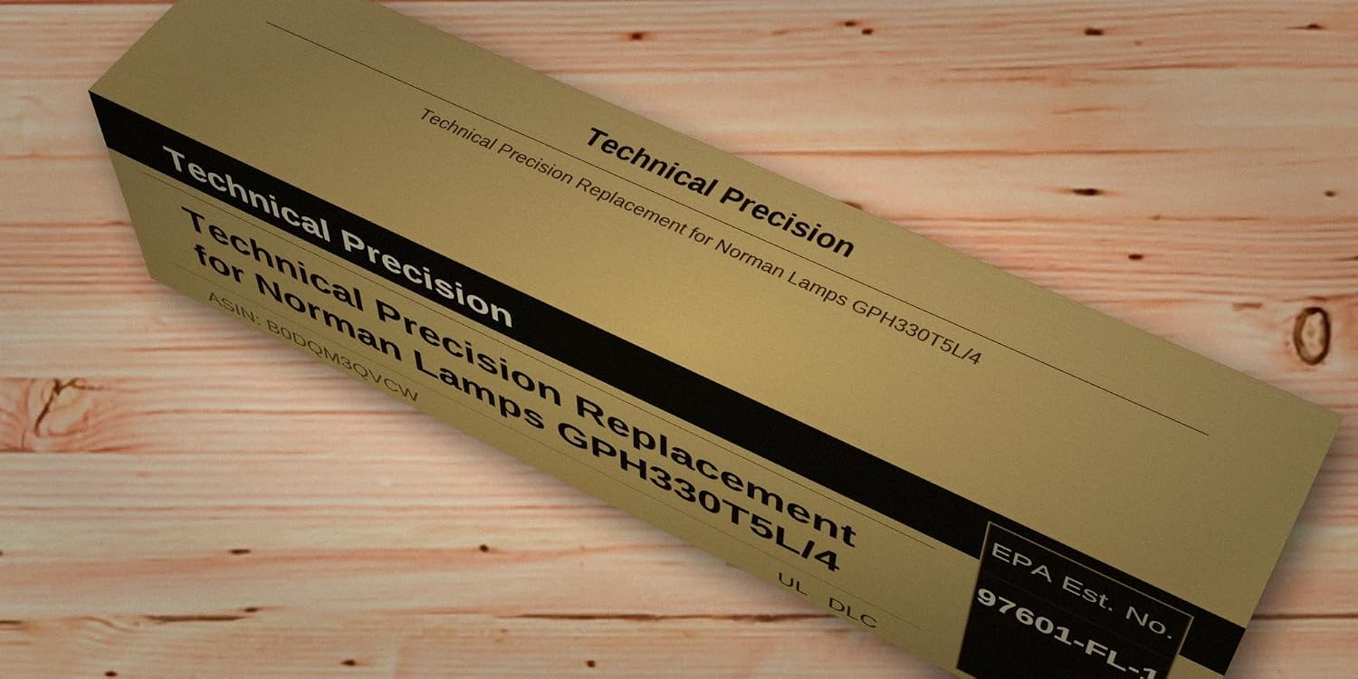 Technical Precision Replacement for Norman Lamps GPH330T5L/4
